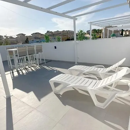 Casa Leyen Penthouse With Rooftop Pool And Stunning View And 3 Big Private Terraces Apartment Orihuela