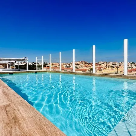 Casa Leyen Penthouse With Rooftop Pool And Stunning View And 3 Big Private Terraces Apartment Orihuela
